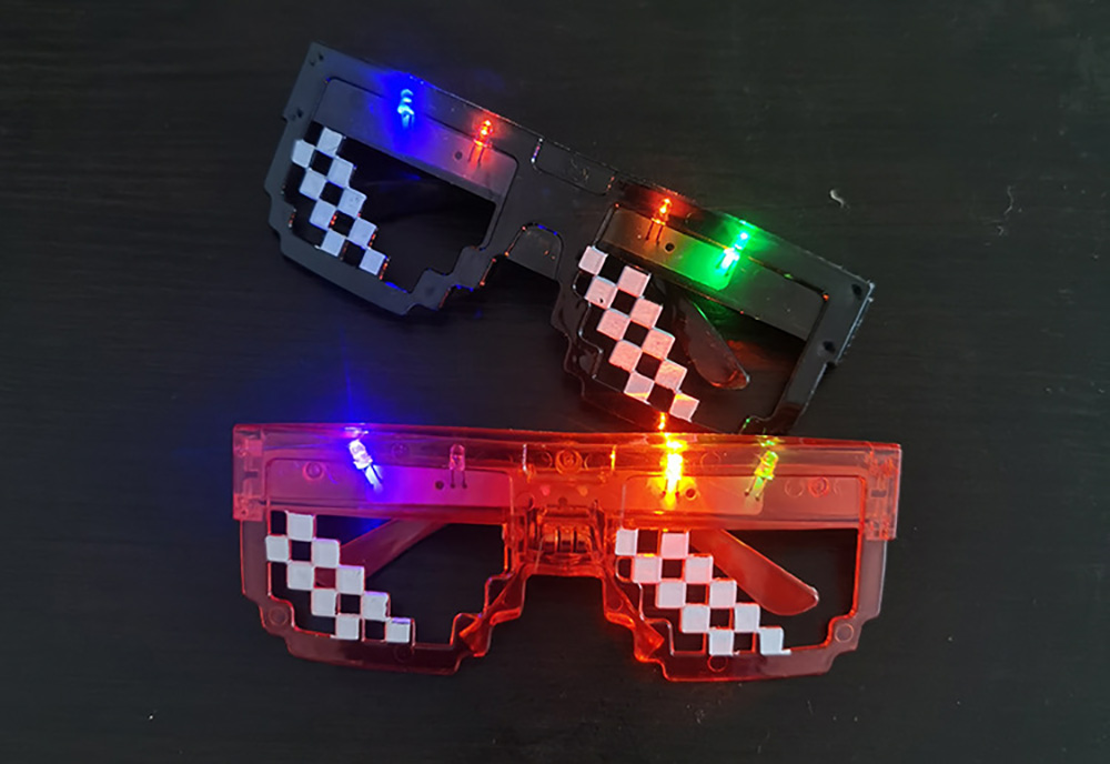 10/20/30 LED Mosaic Glasses Li - Wedding Supply Bulk recension och pris
