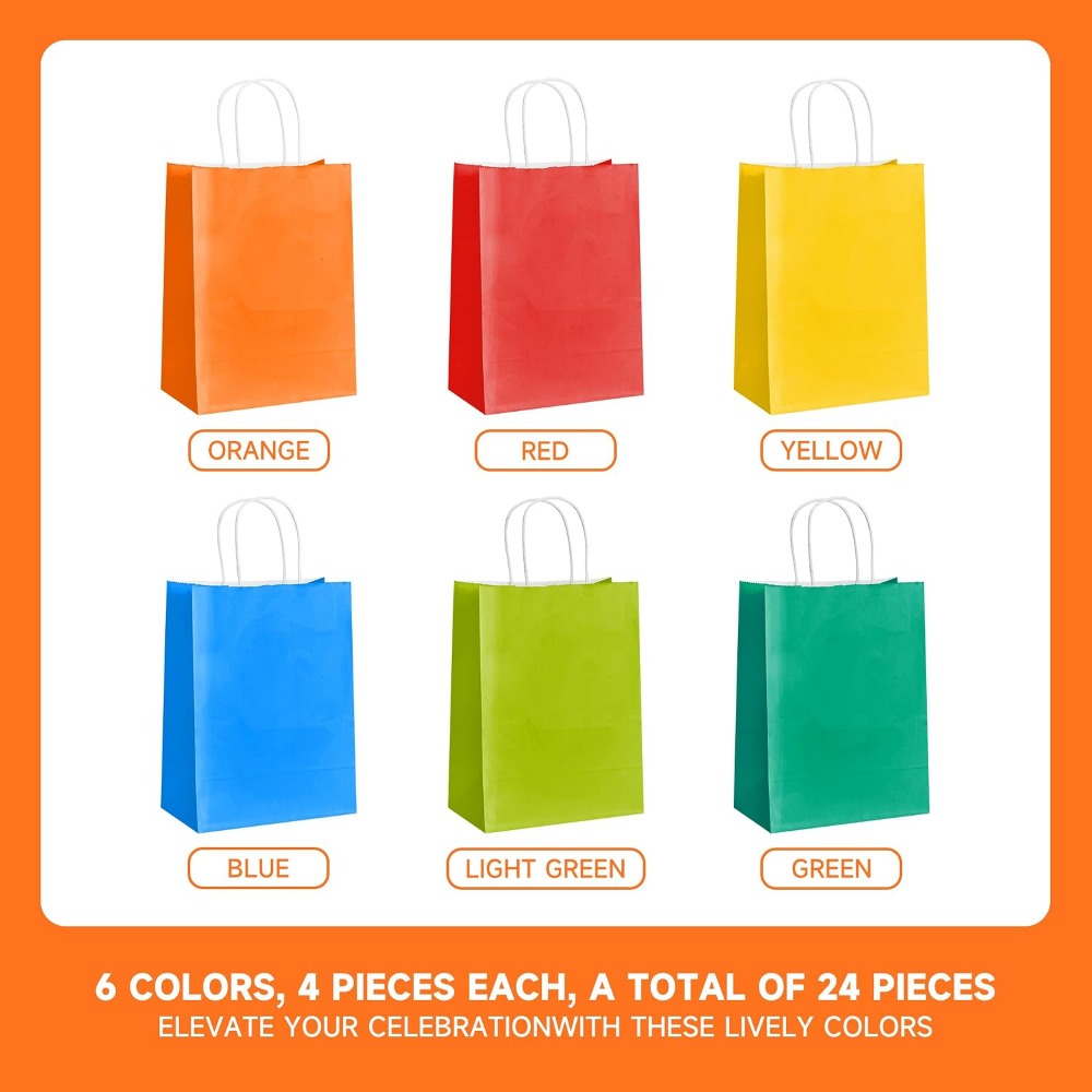 24 Pack Small Rainbow Colored  - Wedding Supply Bulk recension och pris