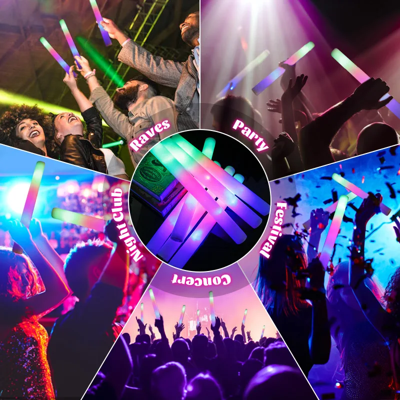 15/30Pcs LED Glow Sticks Bulk  - Wedding Supply Bulk recension och pris