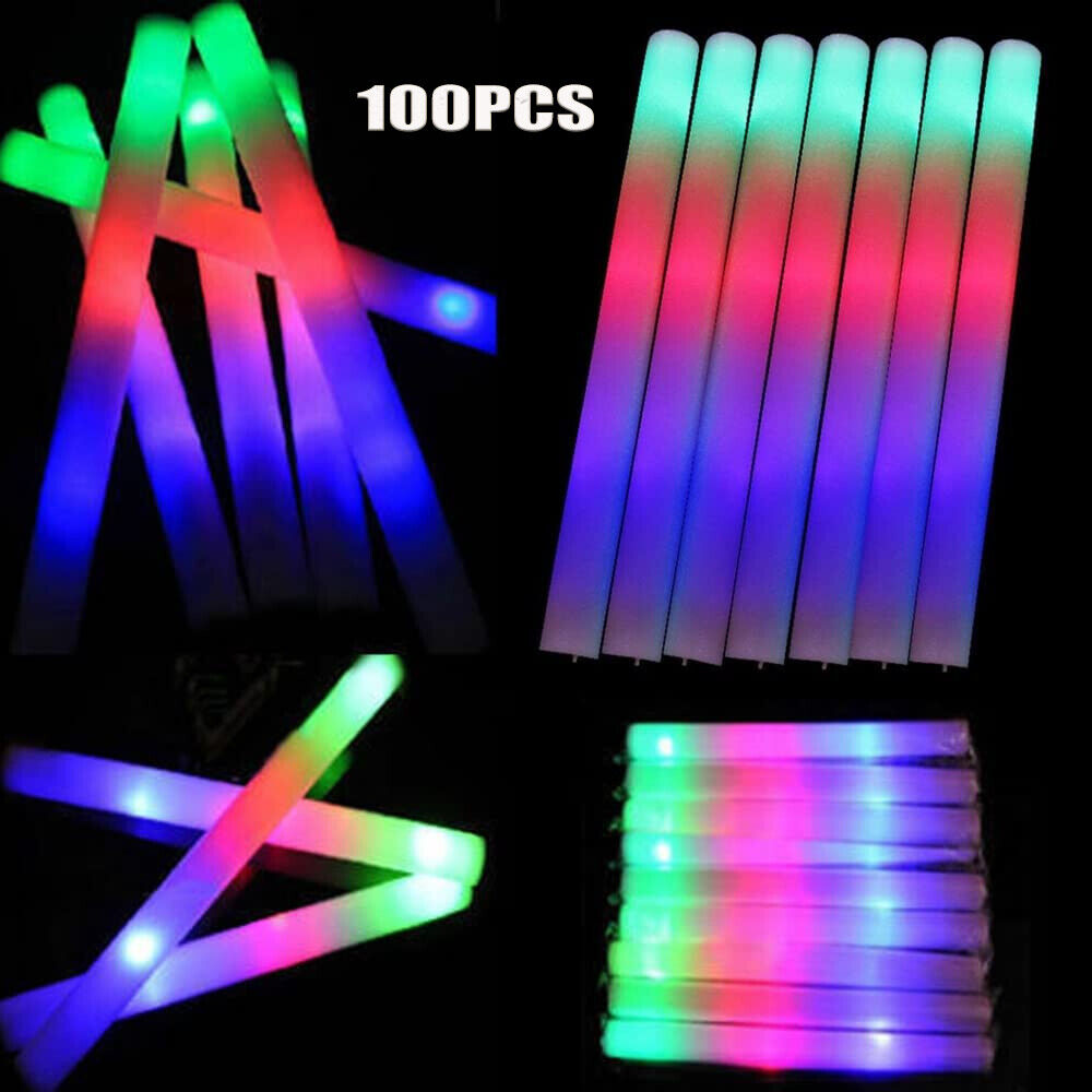 Glow Sticks Bulk 100Pack LED L - Wedding Supply Bulk recension och pris