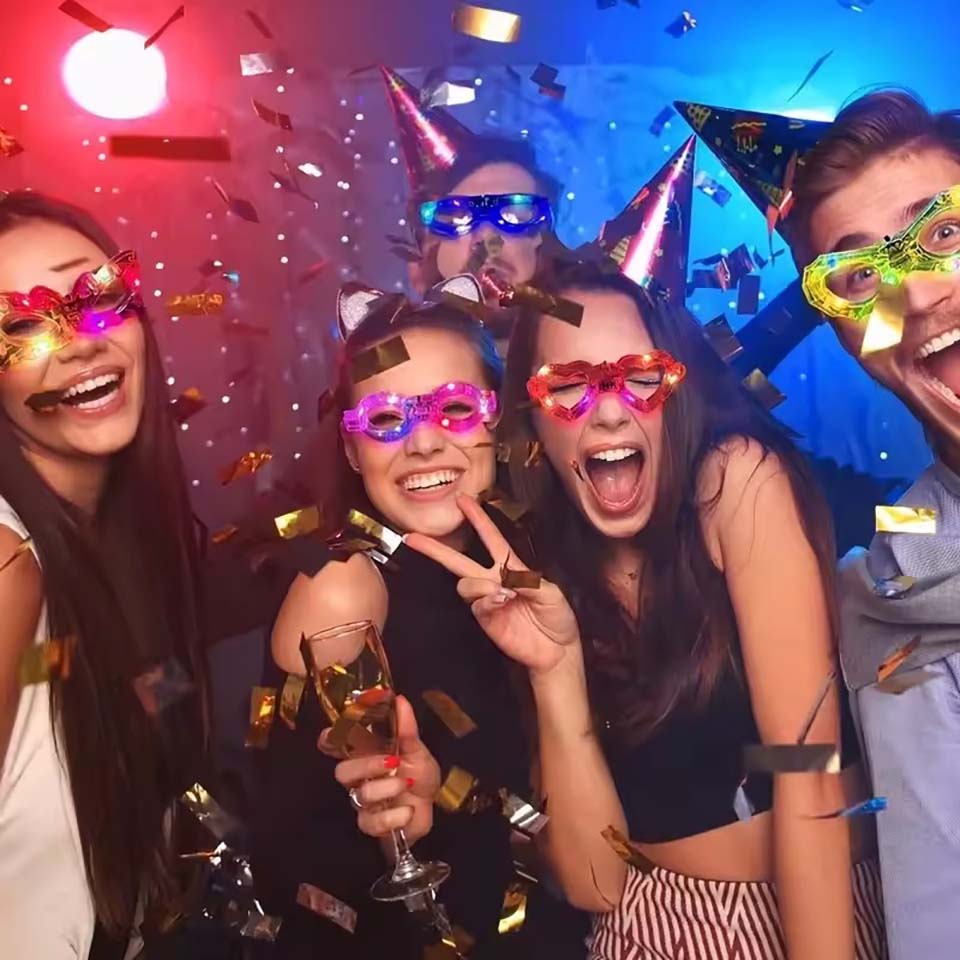 Glow In The Dark Glasses Bulk  - Wedding Supply Bulk recension och pris