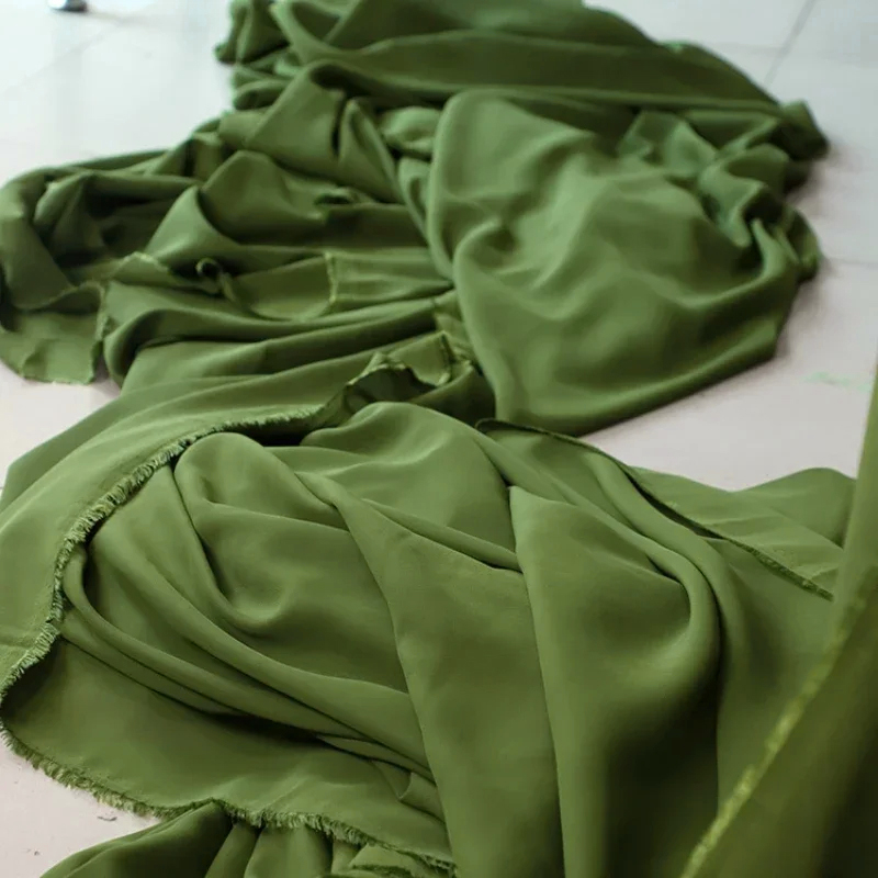 Olive Green Chiffon Fabric Bri - Wedding Backdrop Curtain recension och pris