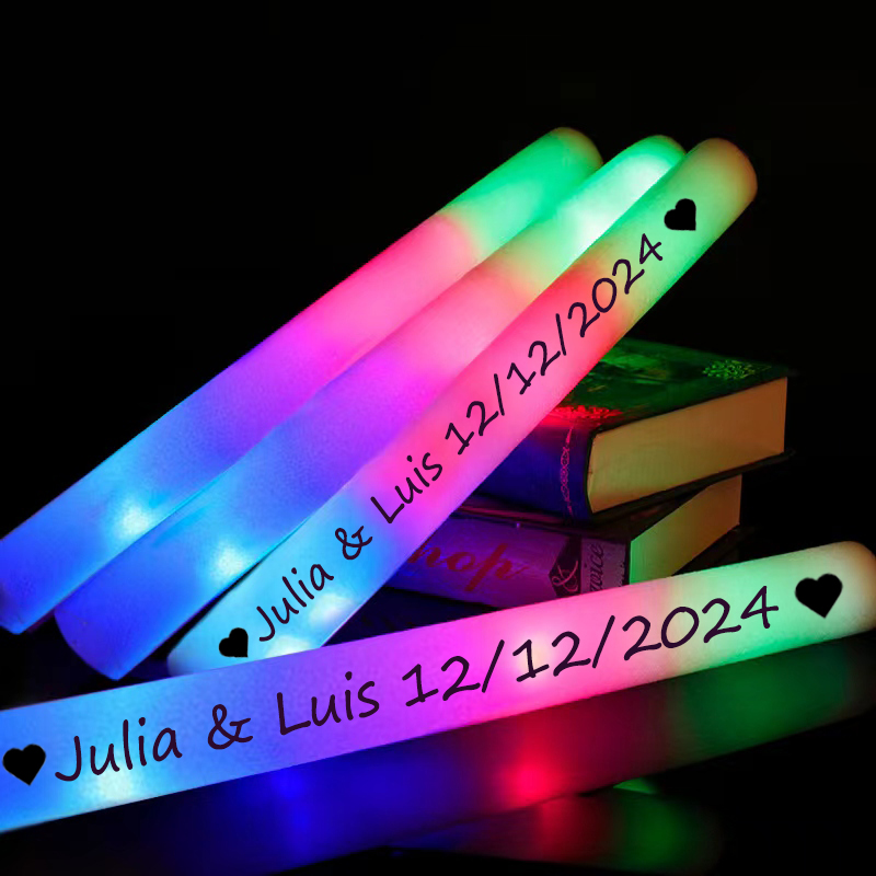 30Pcs LED Glow Sticks Bulk Col - Wedding Supply Bulk recension och pris
