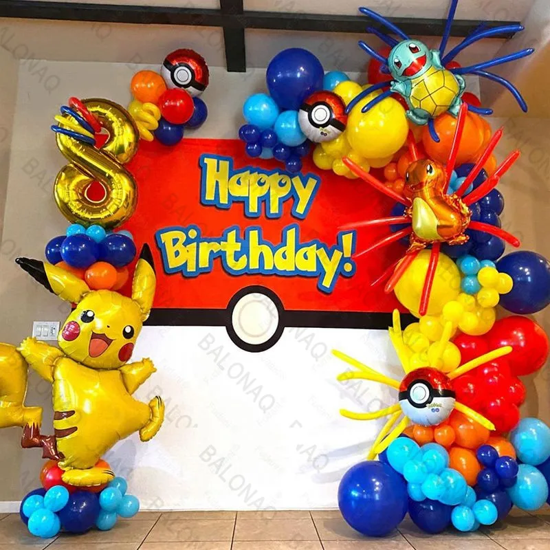 84pcs Pikachu Party Balloons G - Wedding Supply Kit recension och pris