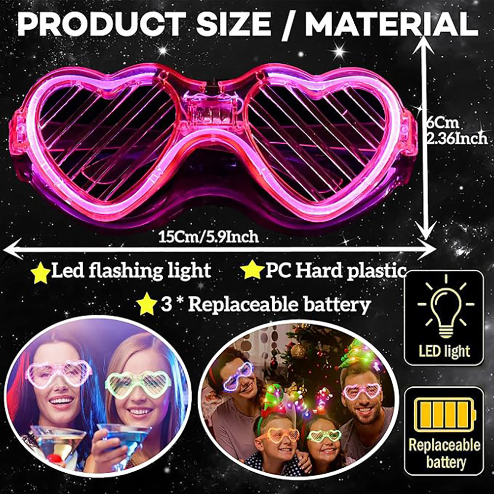 5/10/20/30/50 Bulk Light Up Gl - Wedding Supply Bulk recension och pris