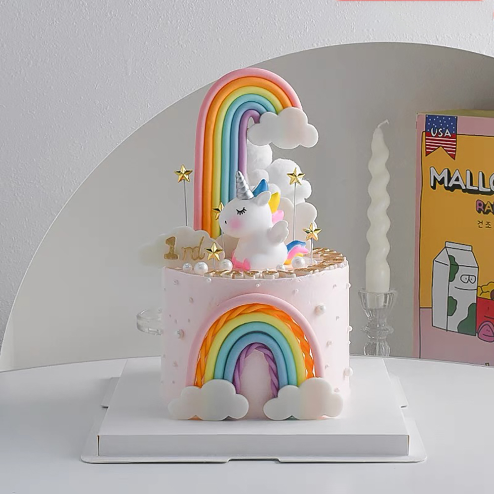 Colorful Unicorn Theme Rainbow - Wedding Supply Kit recension och pris