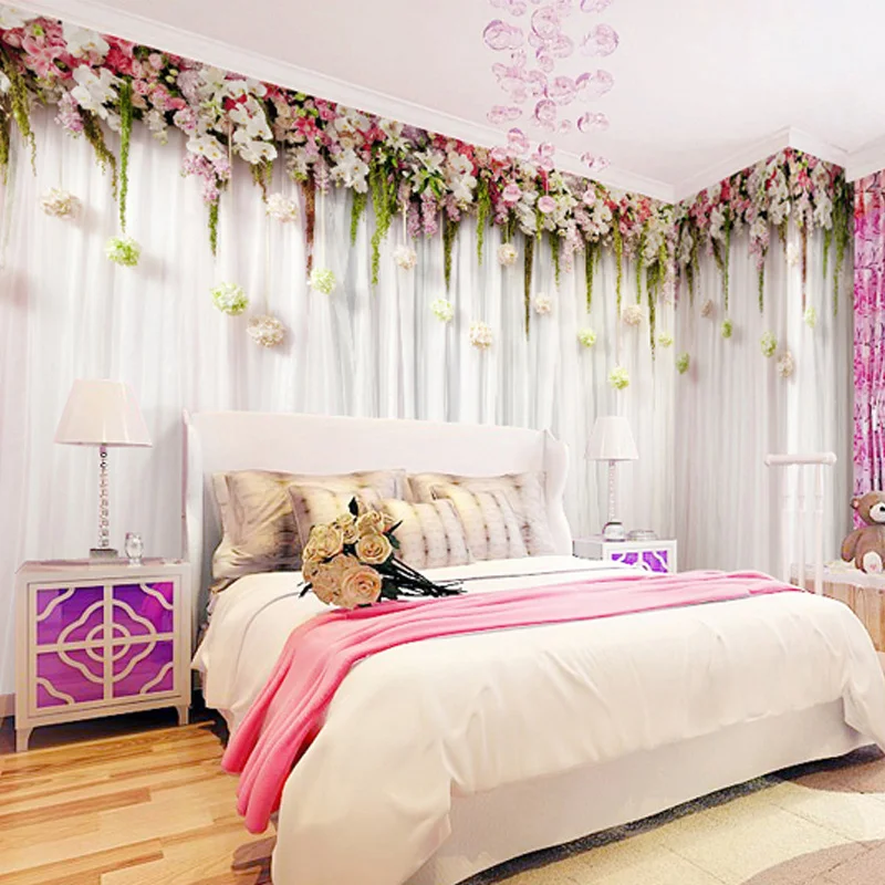 Custom Wall Cloth Fashion Flow - Wedding Backdrop Curtain recension och pris