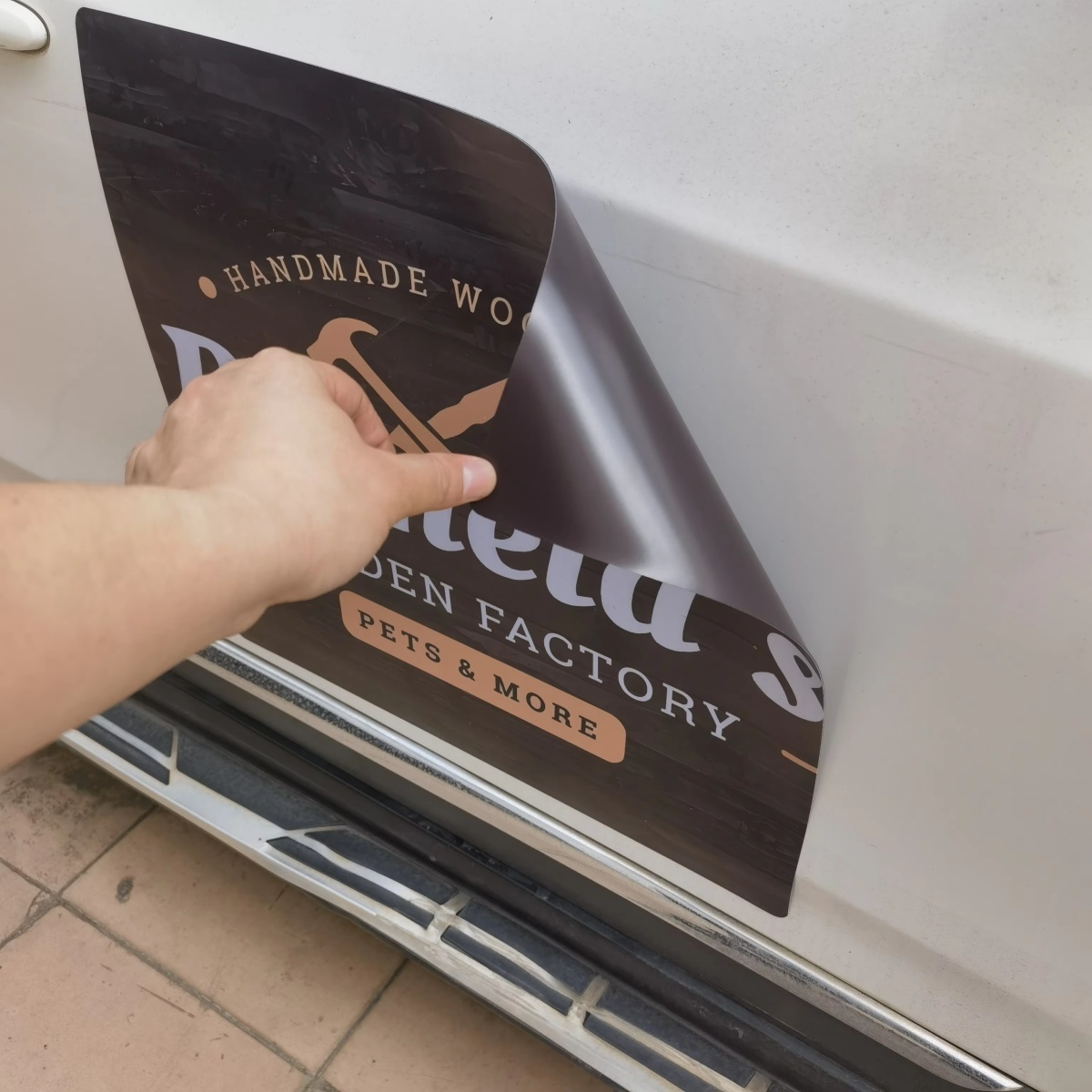 Customizable Magnetic Car Deca - Wedding Support recension och pris