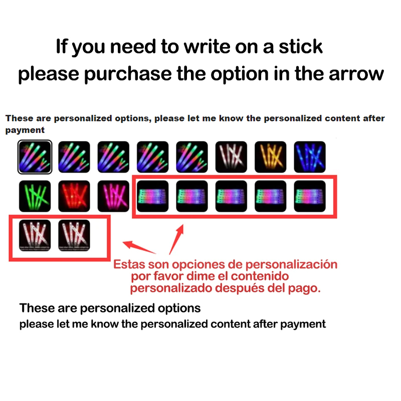 12/30/60Pcs LED Glow Sticks Bu - Wedding Supply Bulk recension och pris