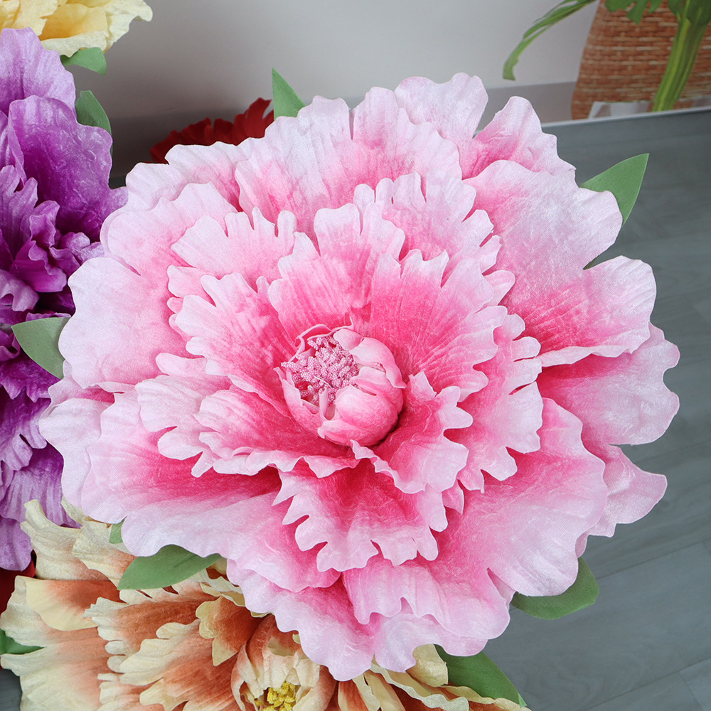30-80cm Giant Velvet Peony Flo - Wedding Supply Bulk recension och pris