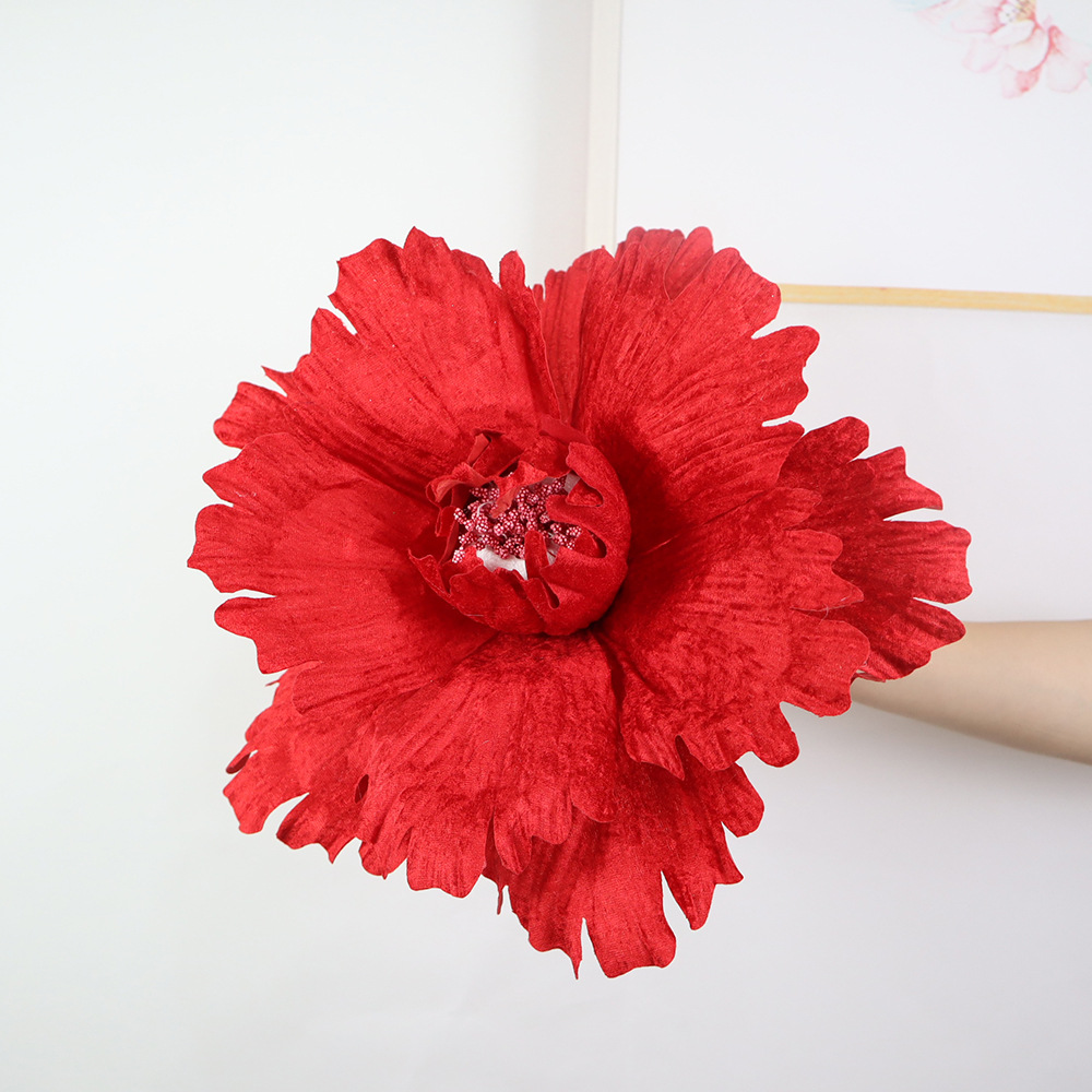 30-80cm Giant Velvet Peony Flo - Wedding Supply Bulk recension och pris