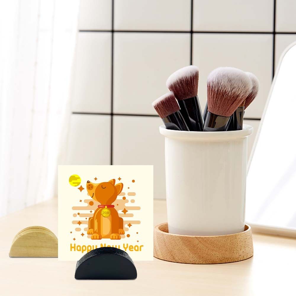 Natural Pine Wood Table Number - Table Number Gold recension och pris
