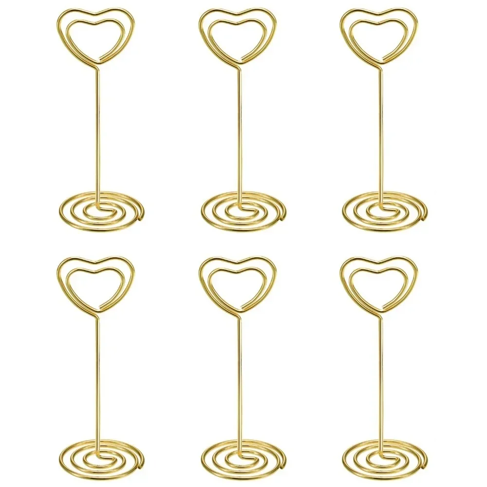 10pcs Heart Shape Table Number - Table Number Gold recension och pris