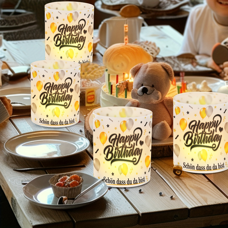 6 pcs. Black Gold Birthday Tab - Table Number Gold recension och pris