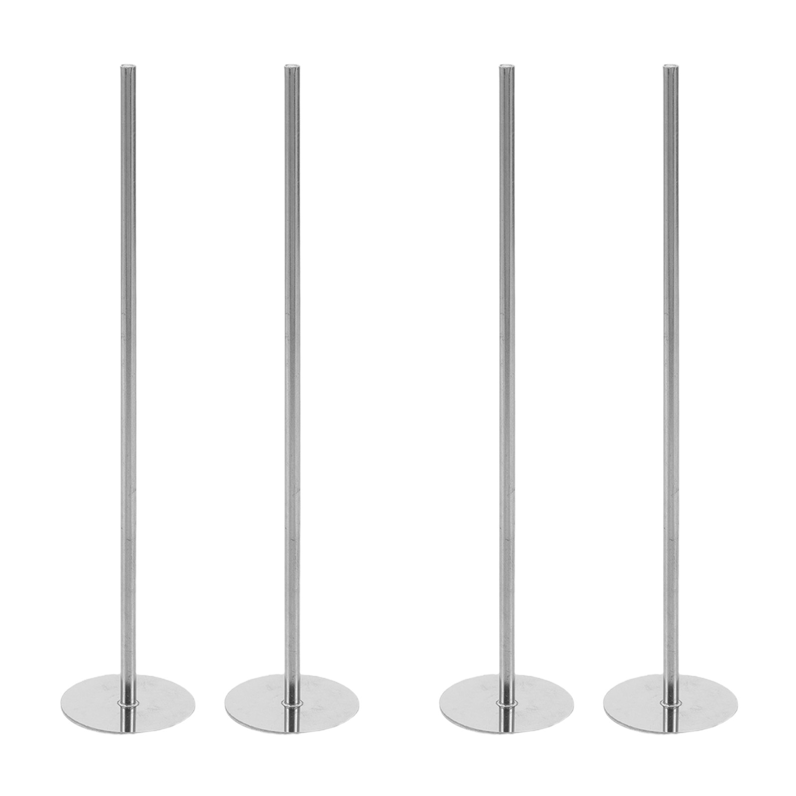 4Pcs Stainless Steel Cake Dowe - Wedding Support recension och pris
