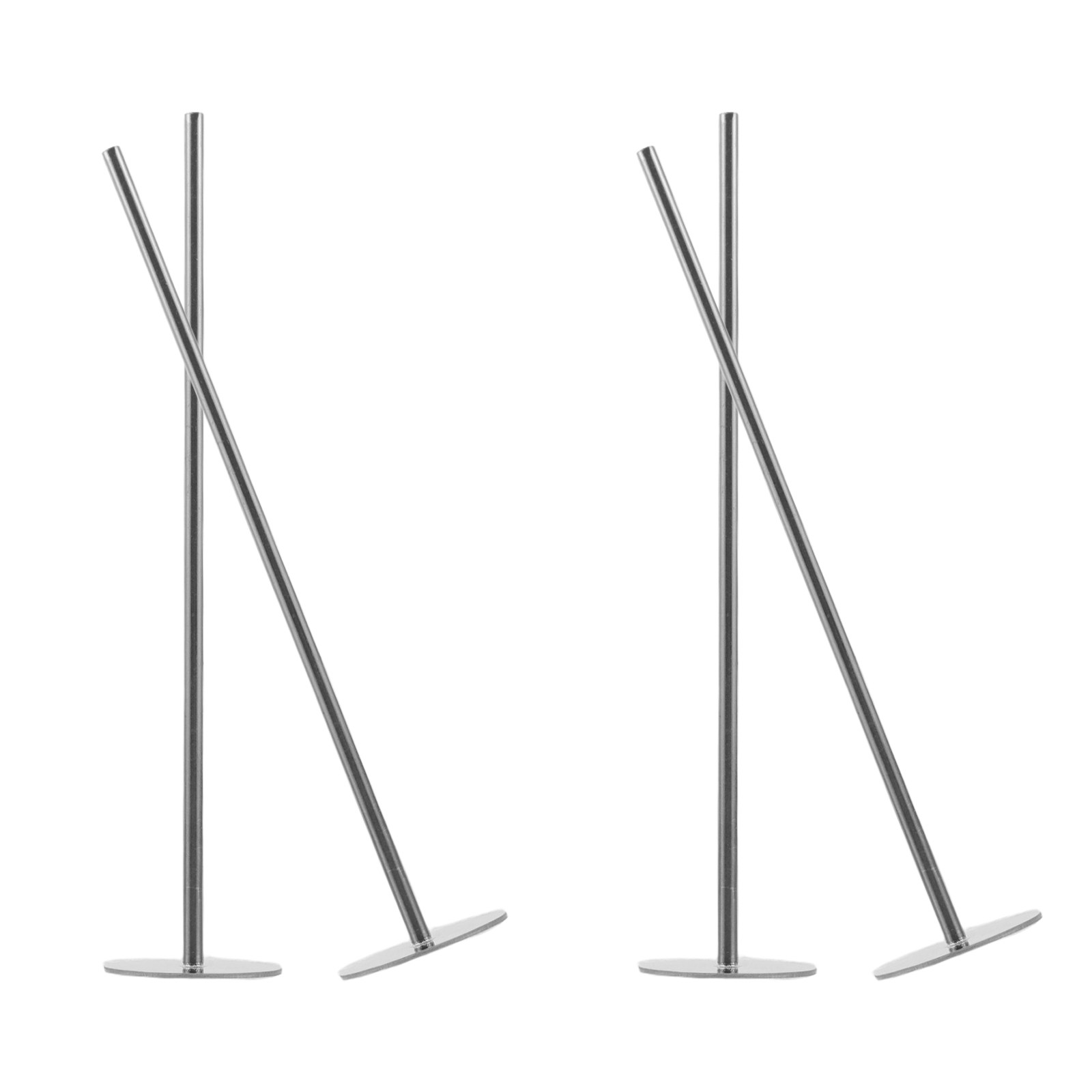 4Pcs Stainless Steel Cake Dowe - Wedding Support recension och pris